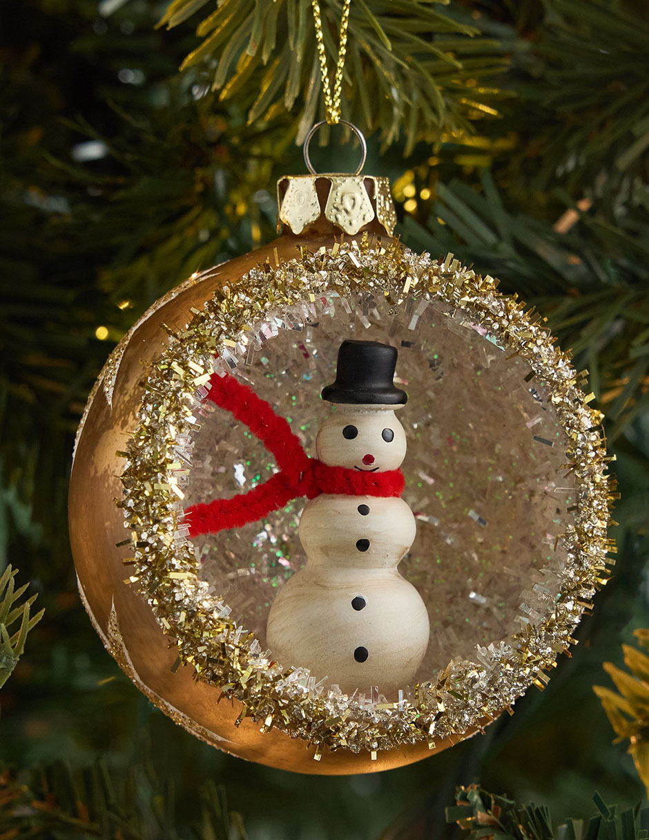 Ornamento Navidad snowman New