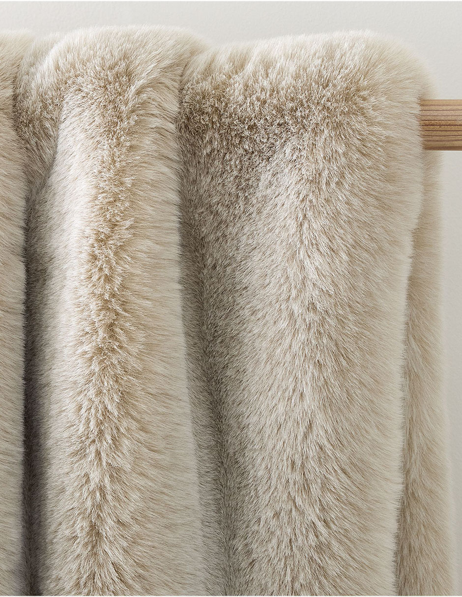 Frazada Faux Fur Chinchilla 47 X 60 2