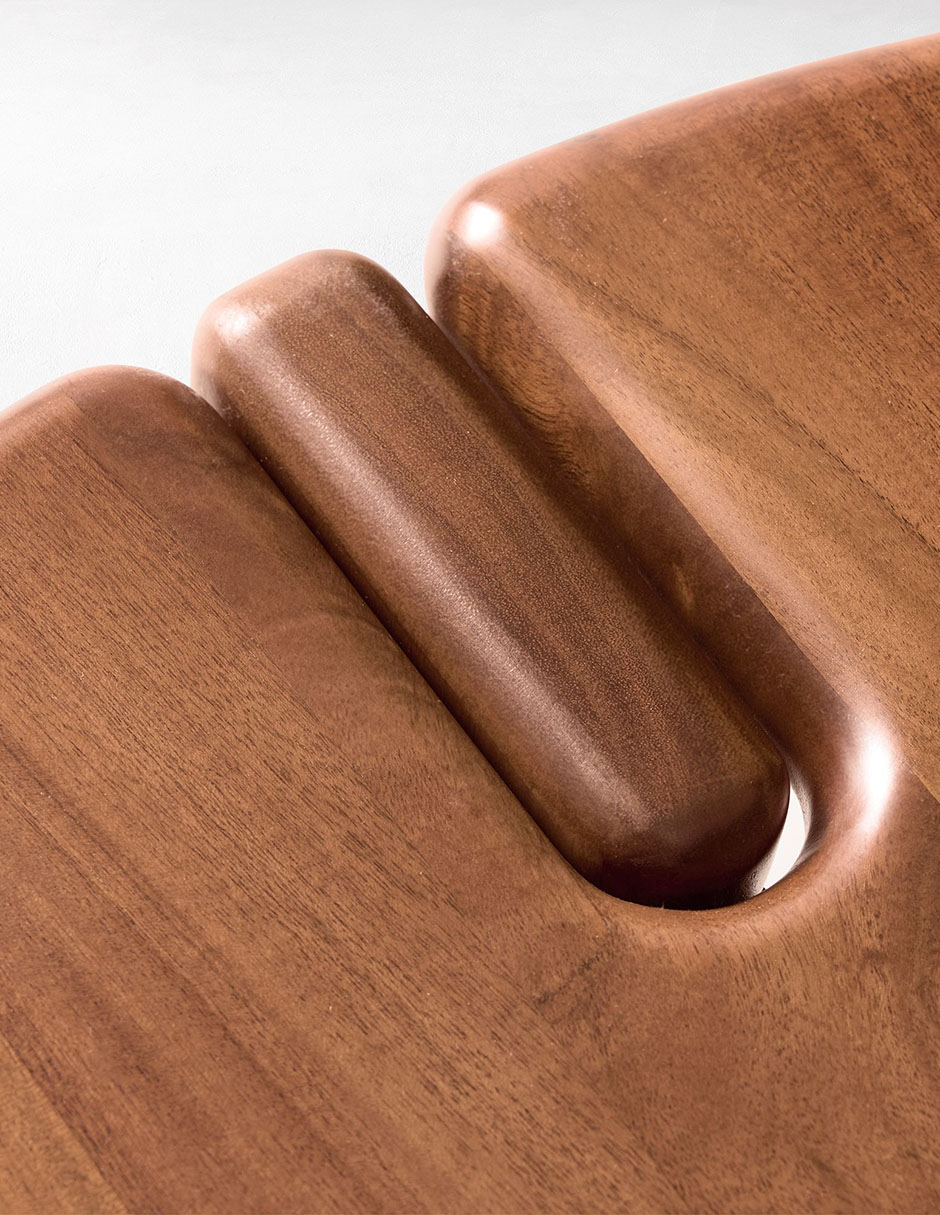 Mesa centro Hollis de madera 3