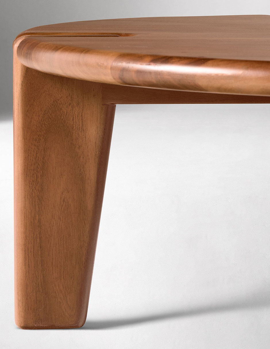 Mesa centro Hollis de madera 5