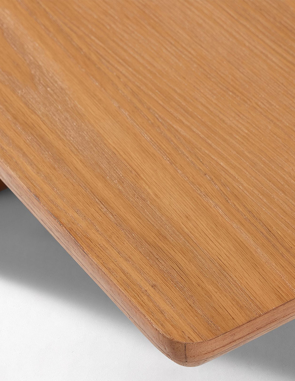 Mesa de centro Axton de madera 5