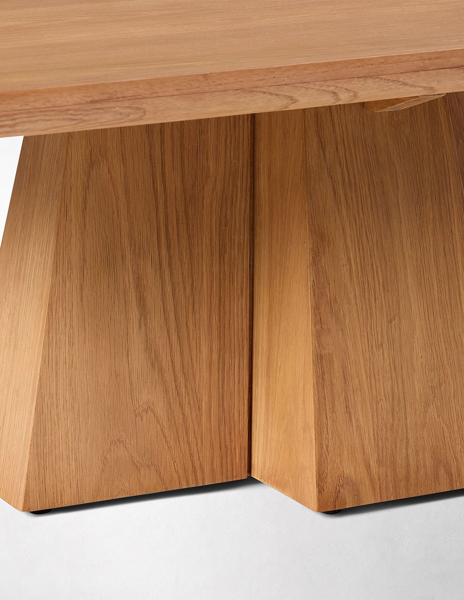 Mesa de centro Axton de madera 6