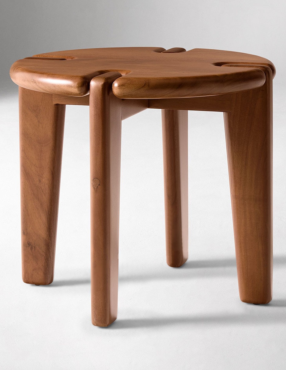 Mesa auxiliar Hollis de madera Mesa auxiliar Hollis de madera