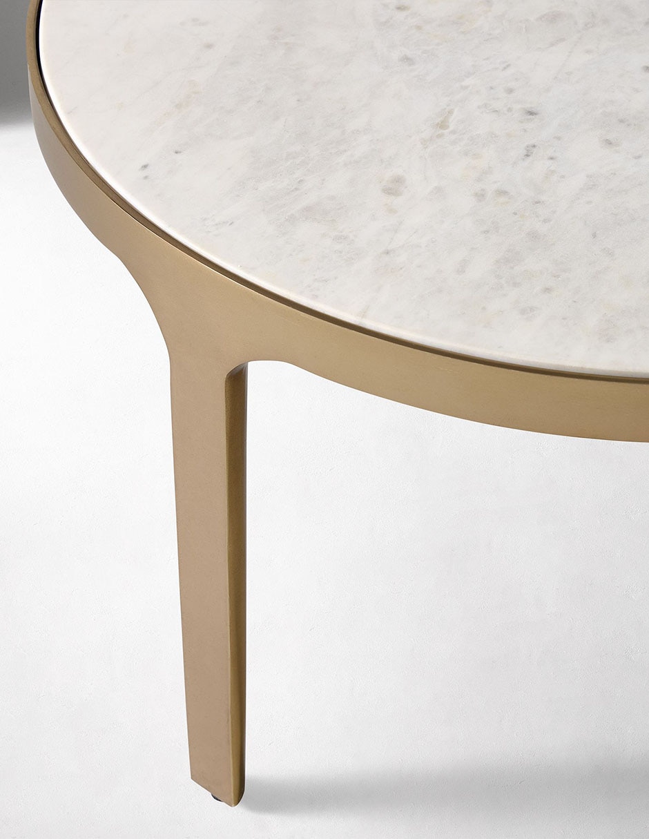Set mesa de centro Elwell de mármol 2 piezas 7