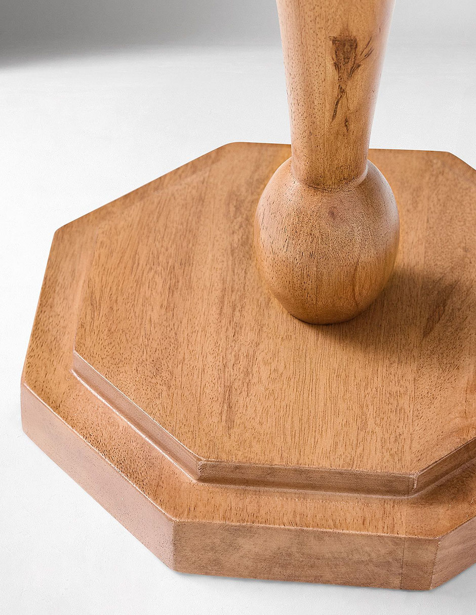 Mesa lateral Pierce & Ward de madera 2