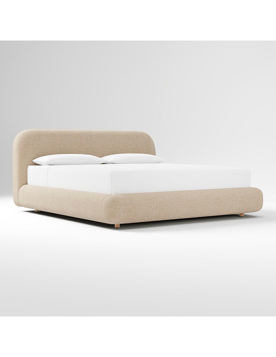 Cama Laurent de madera king size 1