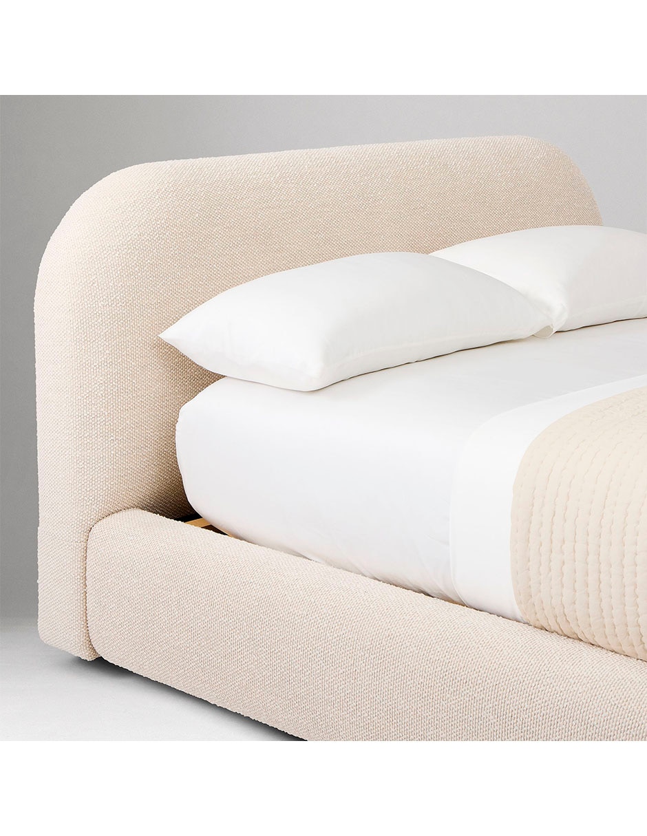 Cama Laurent de madera king size 4
