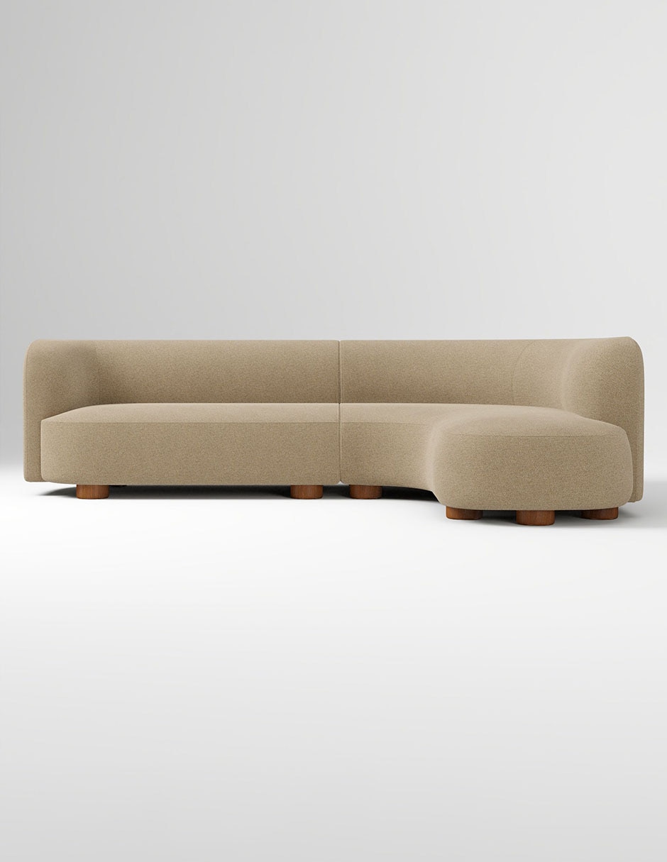 Sofá Laurent de madera Sofá Laurent de madera