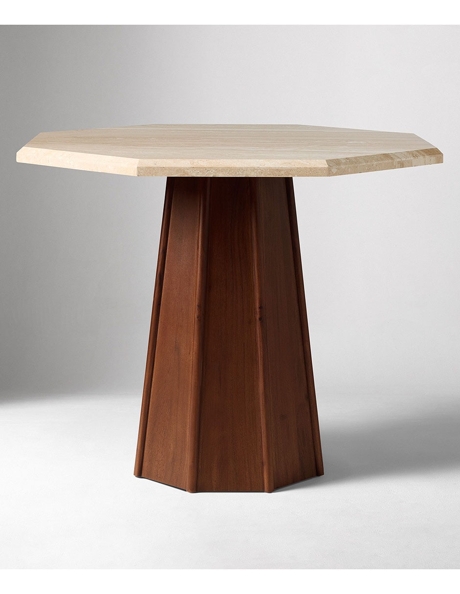 Mesa auxiliar Coms de madera