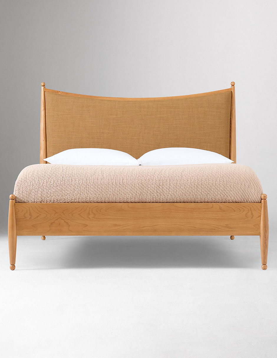 Cama Pierce & Ward de madera Queen Size 4