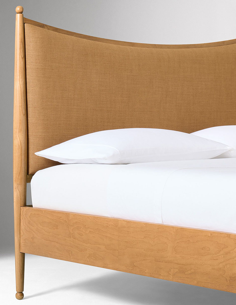Cama Pierce & Ward de madera Queen Size 6