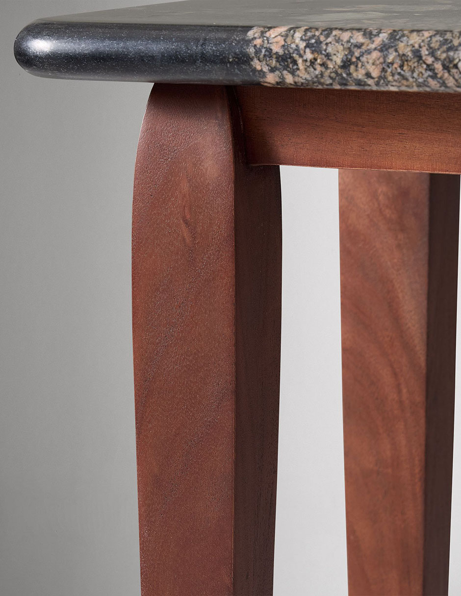 Consola pierce & ward de madera 6